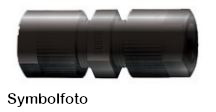 Gerade Verschraubung 6/4mm aus PA