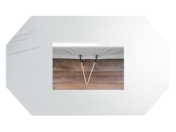 (Winter)-Abdeckung für Holzpool Octo+ 840 oval