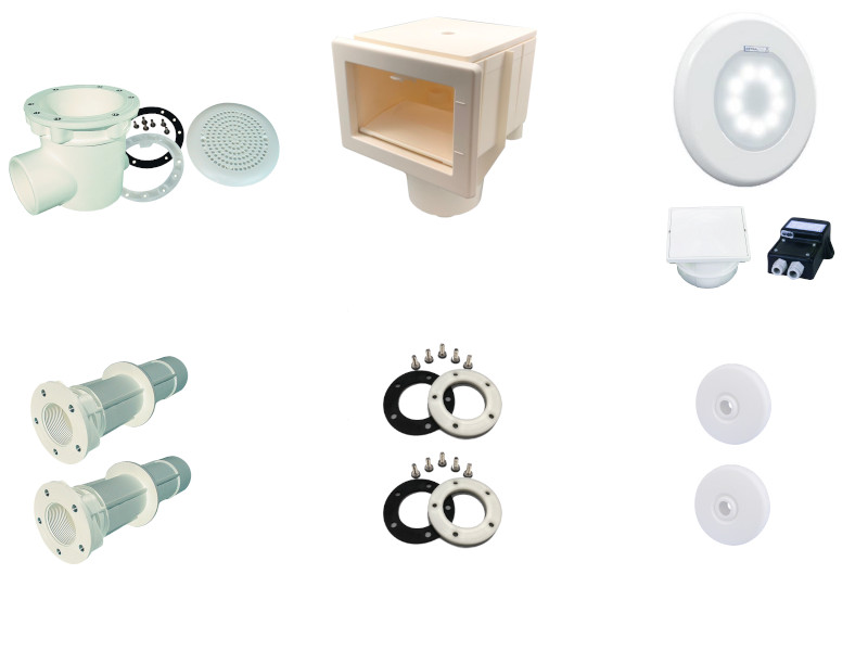 Einbauteile-Set Neptun 6x3/7x3,5/8x4