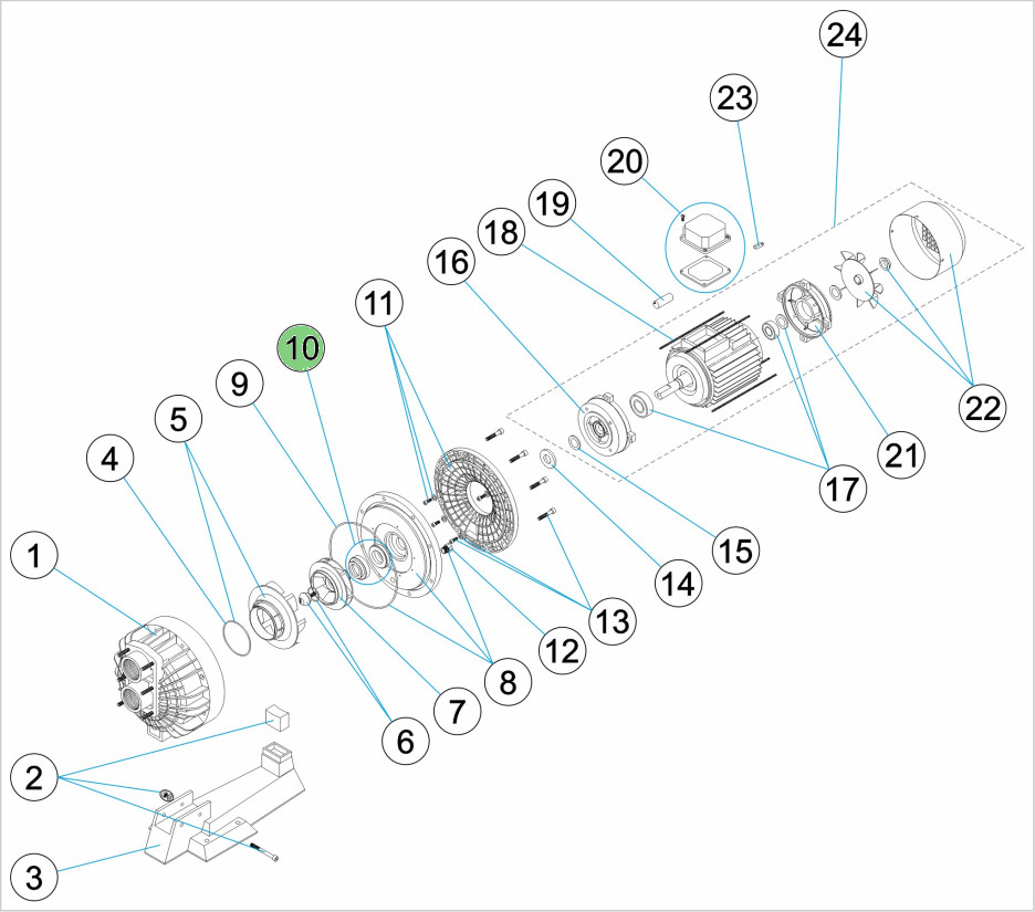 Gleitringdichtung Jet Pumpe