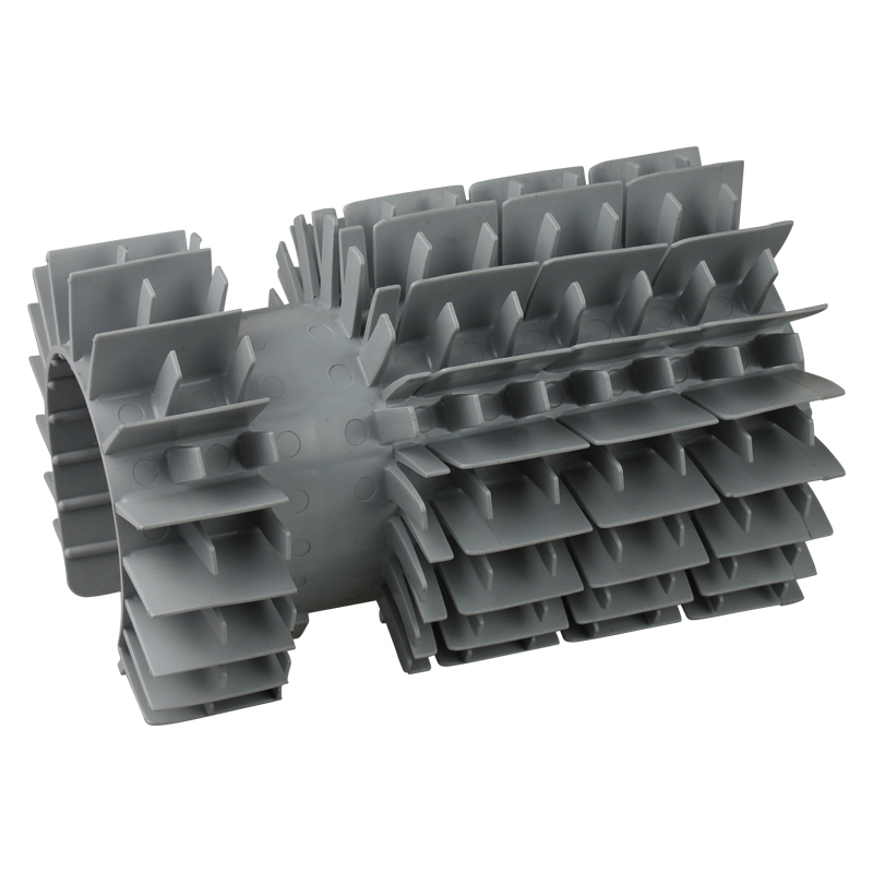 Dolphin Kombibürste dunkelgrau, Dynamic