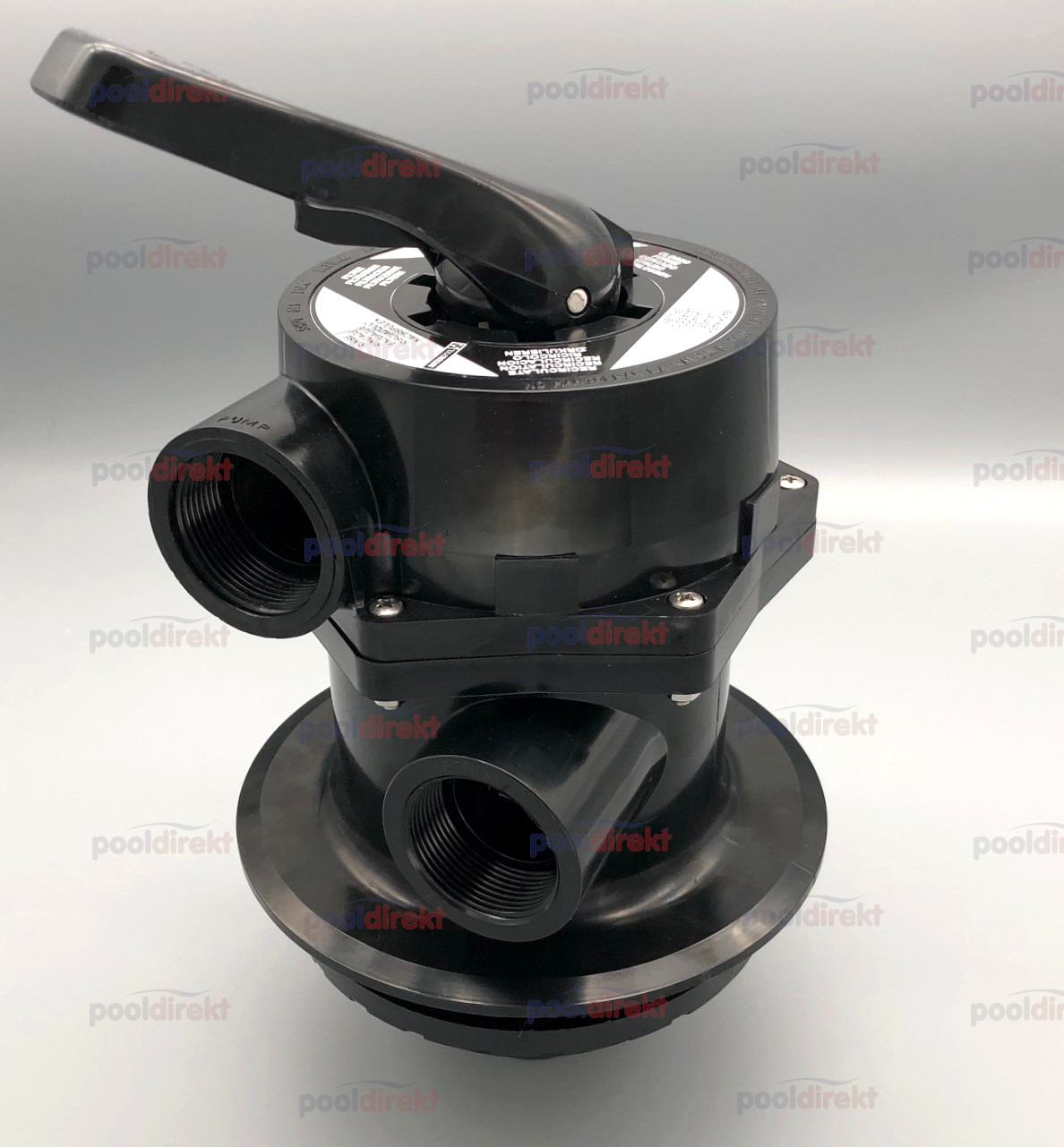 6-Wege-Ventil Astral, schwarz