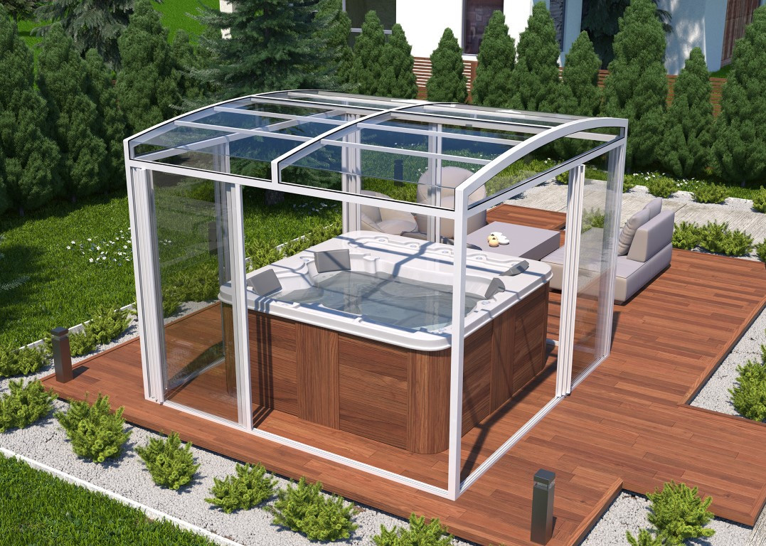 Whirlpoolüberdachung Hedone