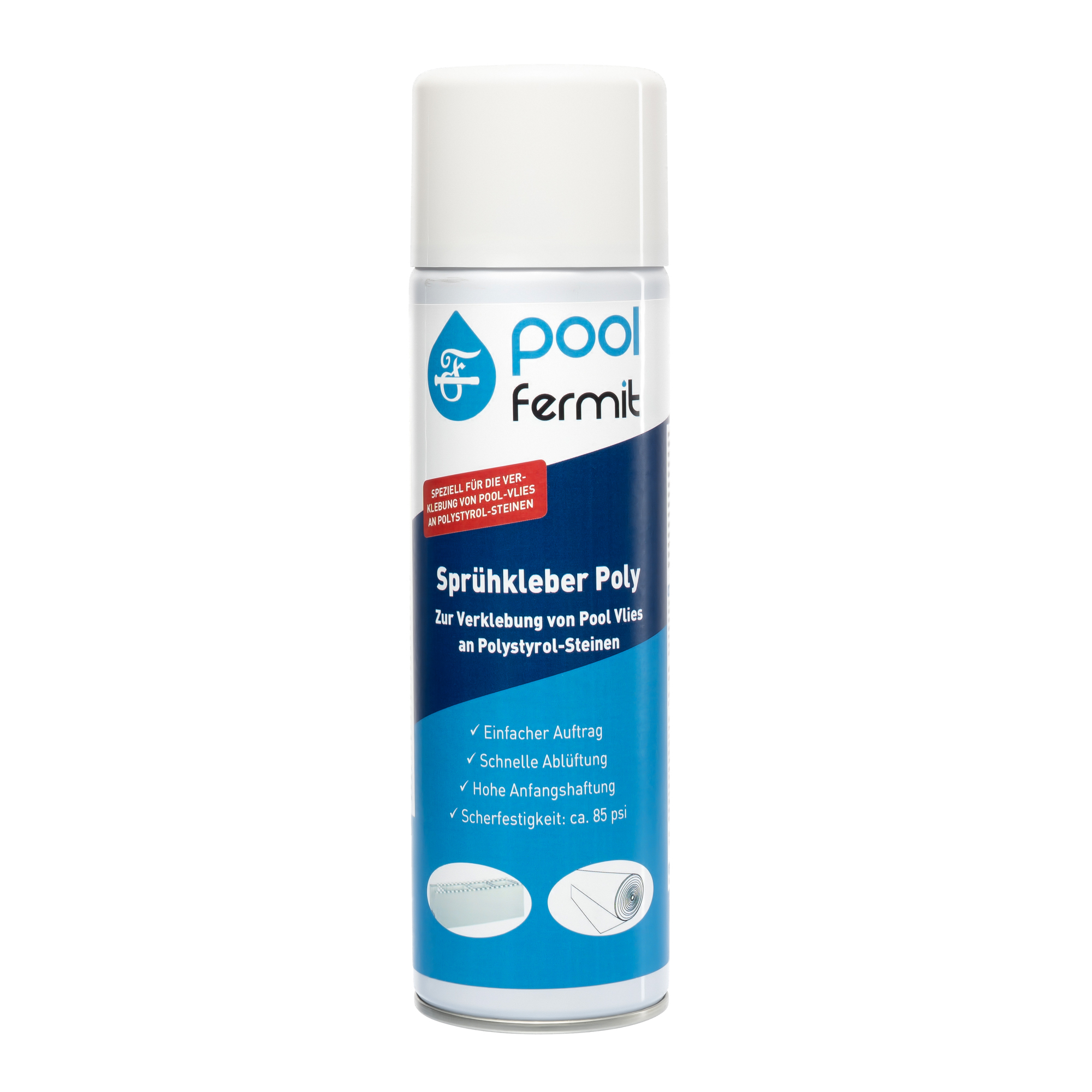 Sprühkleber Poly für Pool-Vlies, 500 ml