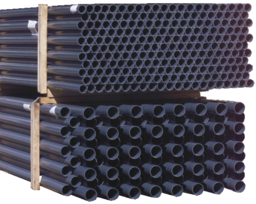 PVC Hart Rohr per lfm D 50 mm