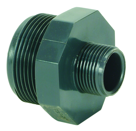 Gewindereduktion mit Außengewinde 1 1/2" x 1"