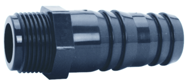 Druckschlauchtülle mit Aussengewinde